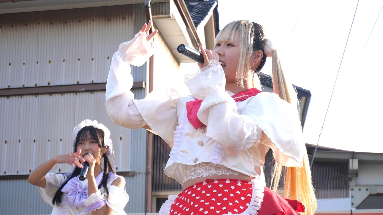 【生歌】【アイドル】NSE 所属 女性アイドルグループ 「超オリジナル(スーパーオリジナル)」(オリジナル曲) 3曲目 富山住宅公園 文化祭 1日目 2回目 横動画 2025年11月8日