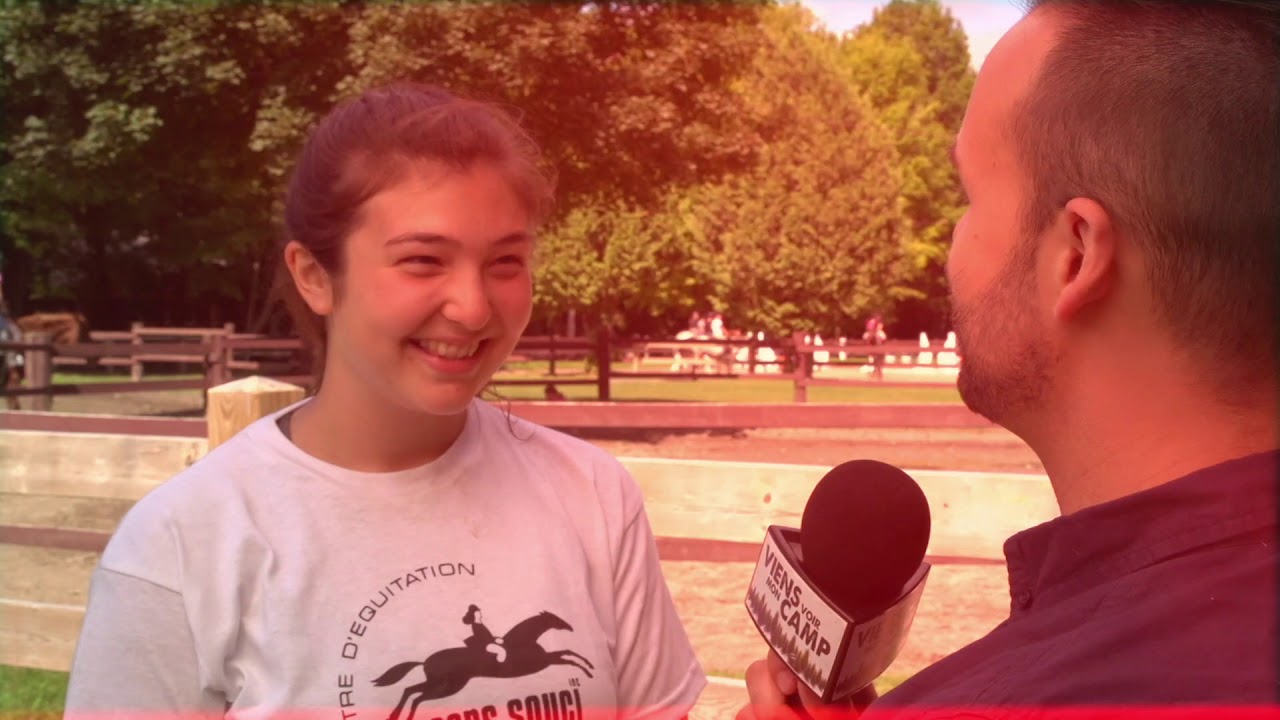 Viens voir mon camp - Camp du Centre d'équitation Sans Souci