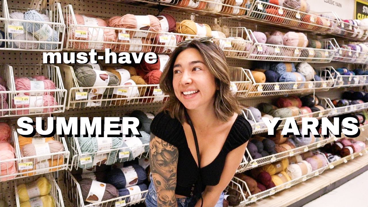come yarn shopping with me! | summer yarn favorites