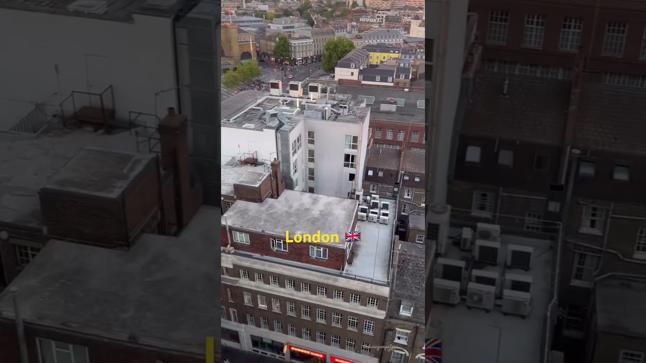 What building can you recognize in the video? 