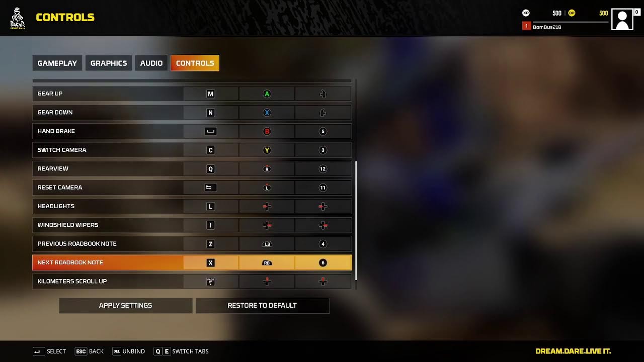 Dakar Intro /Tutorial