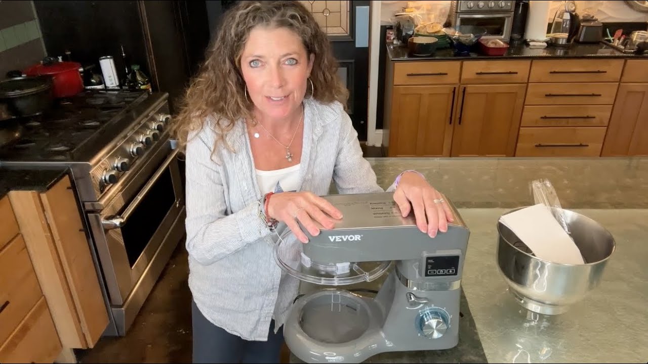 Vevor Stand Mixer Review: 660W 6-Speeds, LCD Screen, Tilt-Head & 5.8 Qt Stainless Steel Bowl