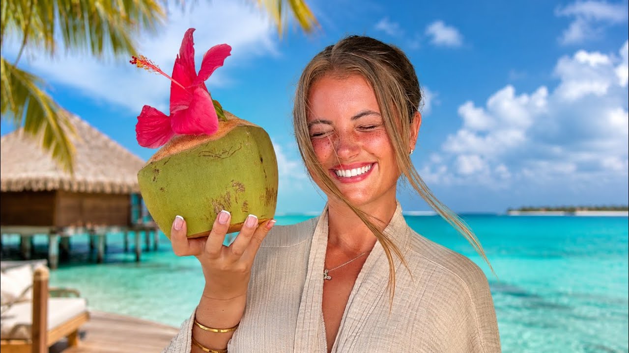 Nearly drowned in the Maldives…