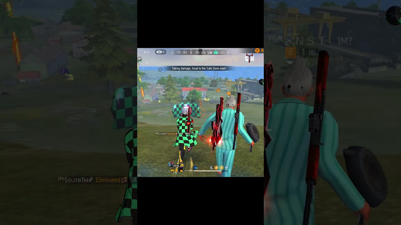 V-Badge Youtuber Vs GTK111 ☠🗿 #shortsfeed #gtk111 #tondegamer