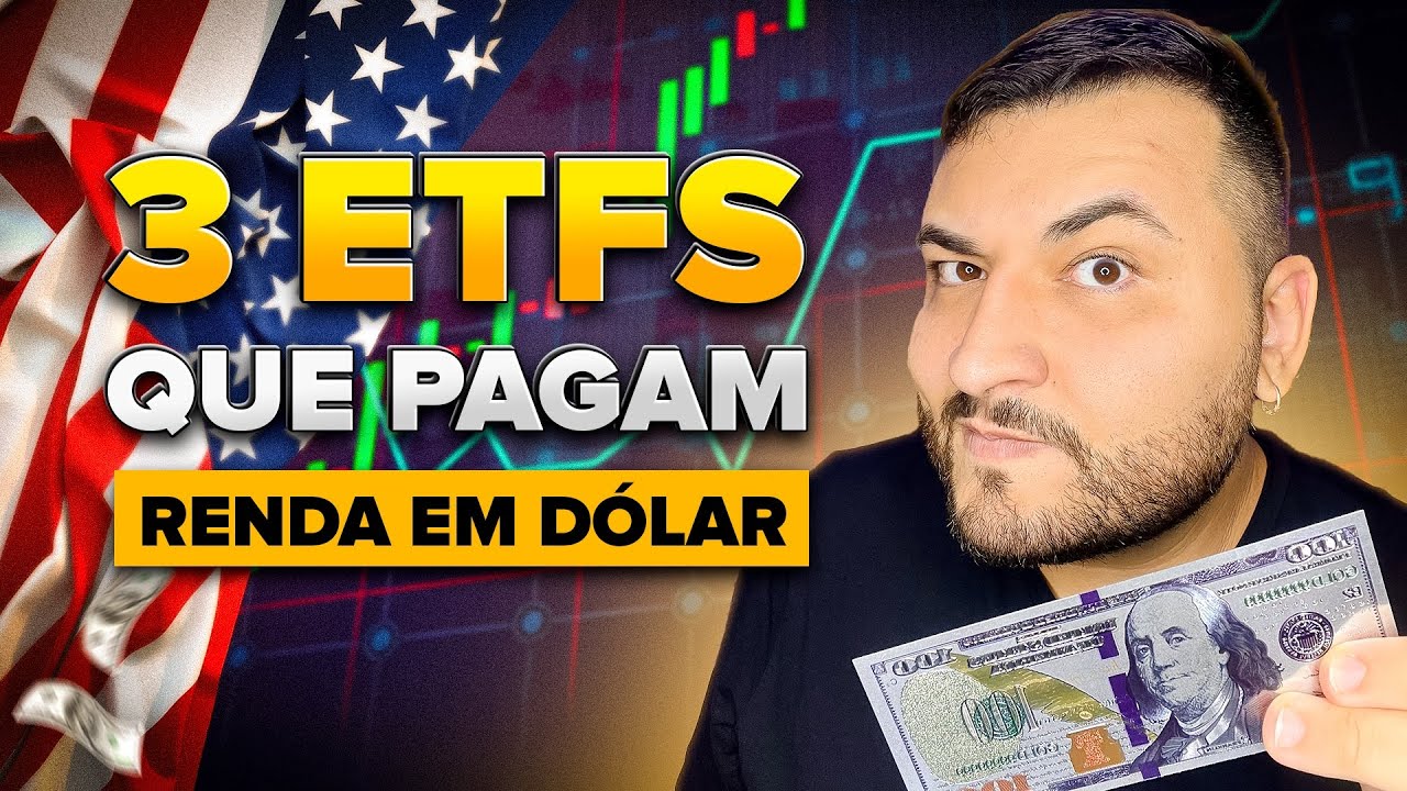 Receba DIVIDENDOS em Dólar! 3 ETFs que geram RENDA PASSIVA!