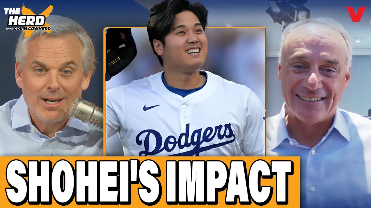 Colin Cowherd & MLB’s Rob Manfred on Shohei Ohtani & Dodgers, fixing baseball | THE HERD