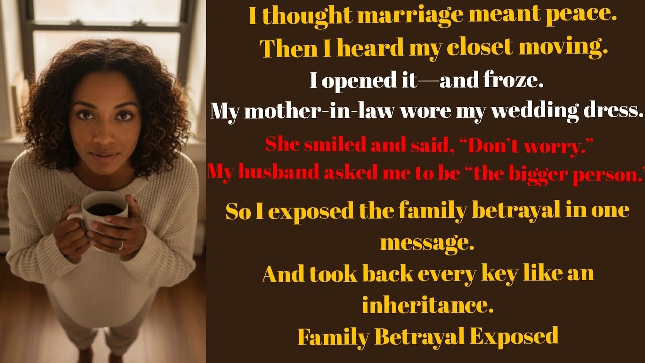 My Mother-in-Law Wore My Wedding Dress in My Closet — And My Husband Took Her Side