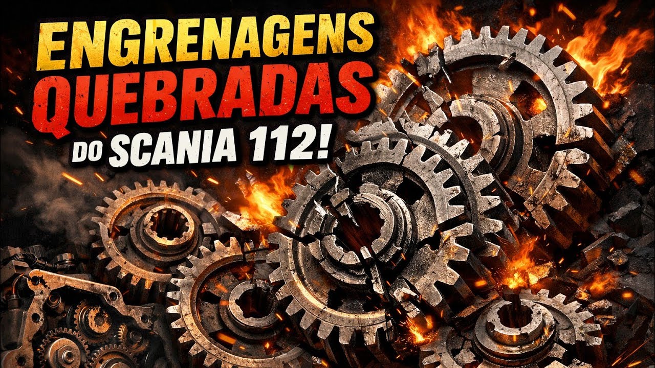Scania 112 hw quebrou o eixo da bomba injetora!! Eu nunca tinha visto isso 