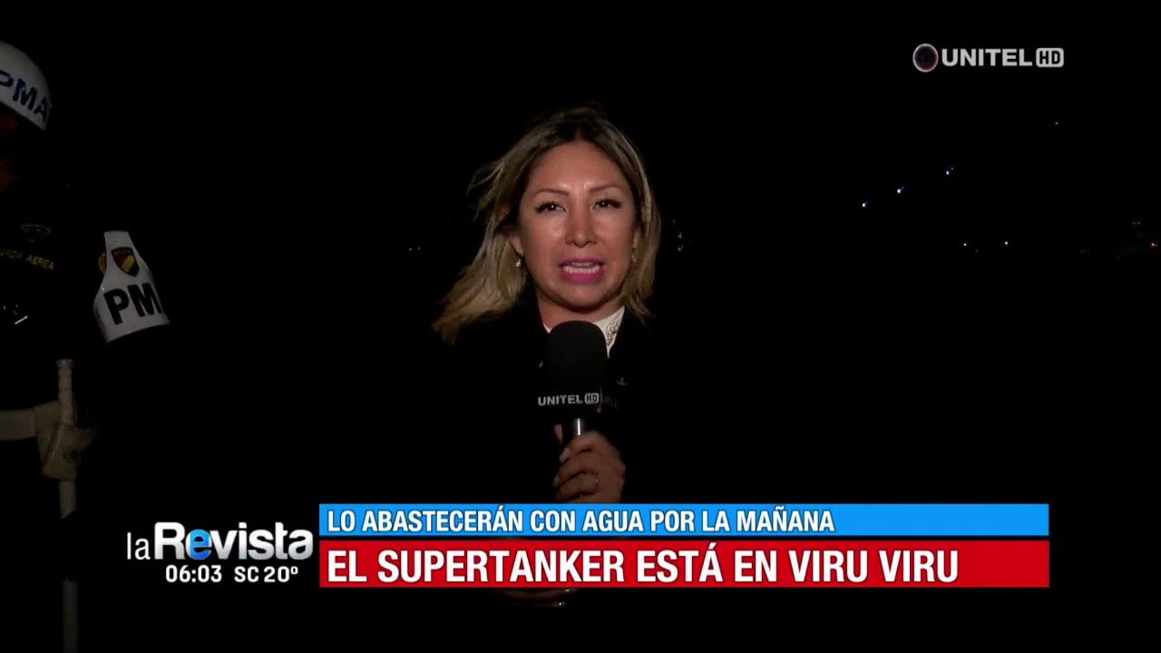 Santa Cruz: El Super Tanker llegó a Viru Viru la madrugada de este viernes