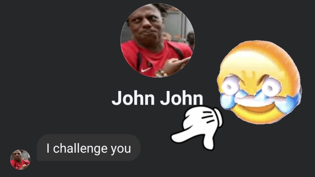 this dude thinks he can beat me