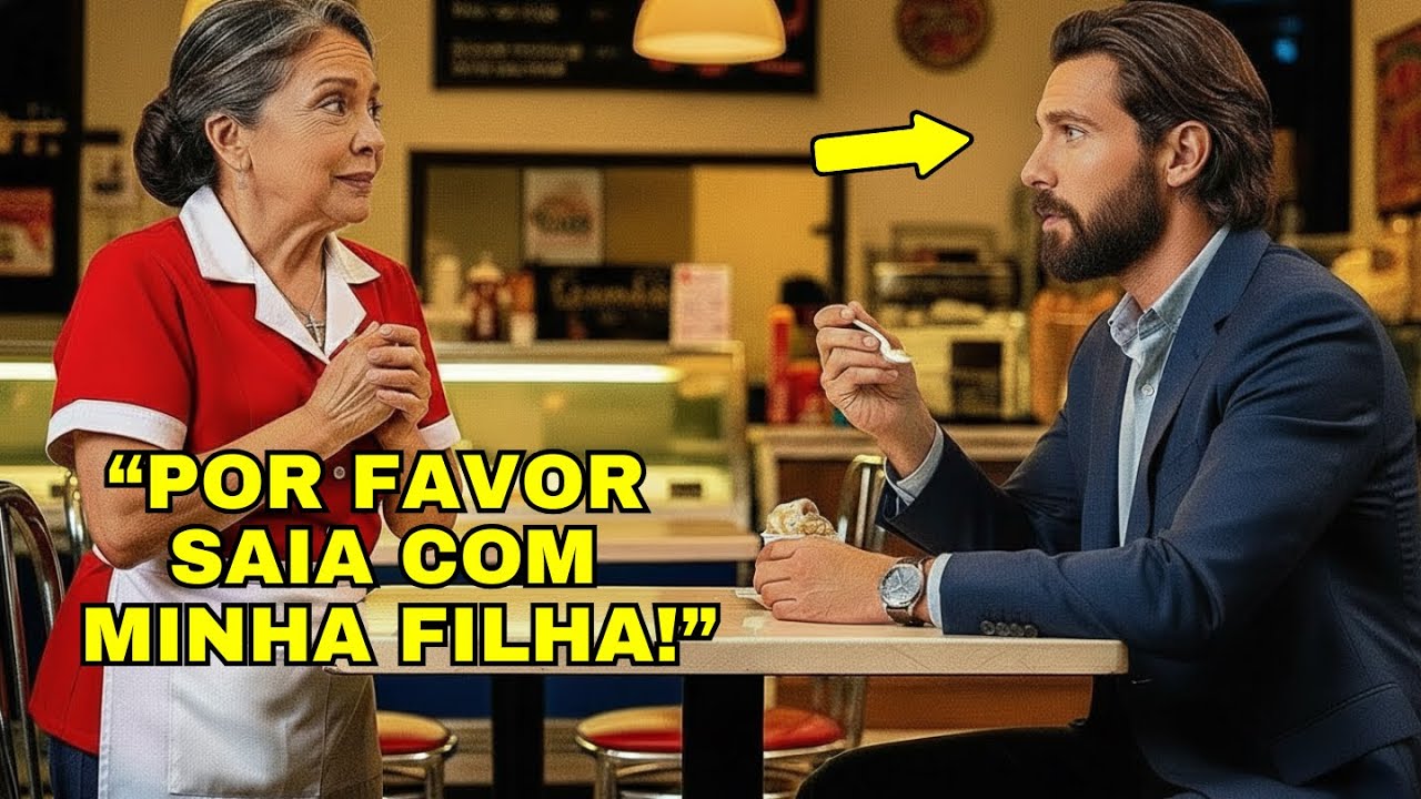 “VOCÊ PODERIA ACOMPANHAR MINHA FILHA HOJE?”… O PEDIDO DA GARÇONETE QUE MUDOU A VIDA DE UM MILIONÁRIO