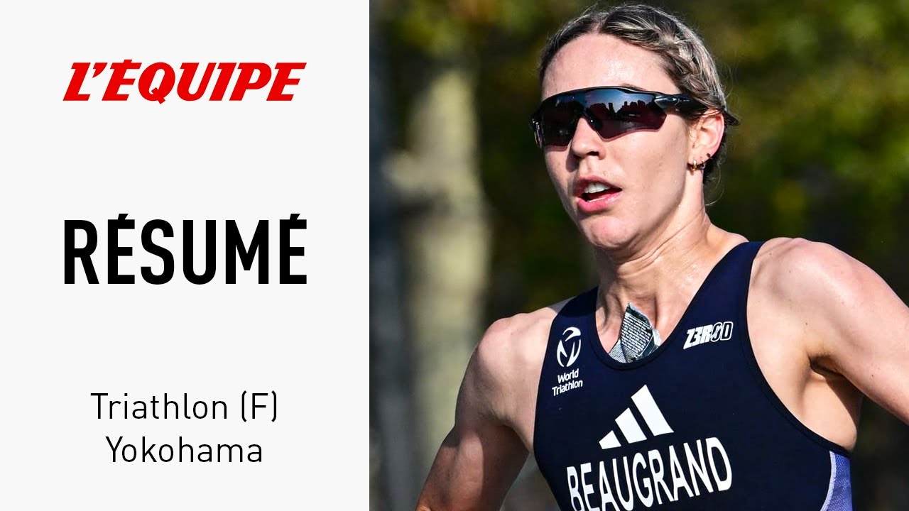 Triathlon de Yokohama : Cassandre Beaugrand chute lourdement et abandonne, Jeanne Lehair s'impose