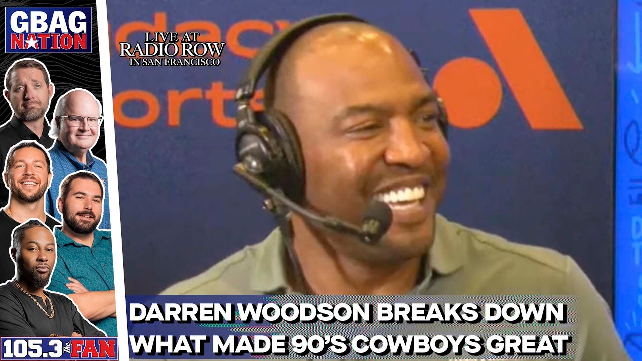 Darren Woodson Live From Radio Row On Christian Parker Hire, Hall Of Fame Bid & More | G-BAG Nation