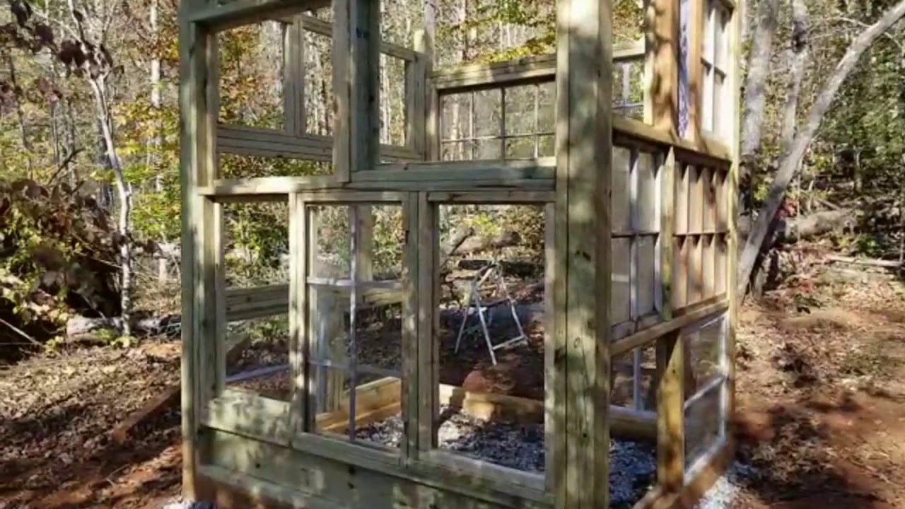Mom Takeover of TwinTV: Greenhouse DIY from Old Windows