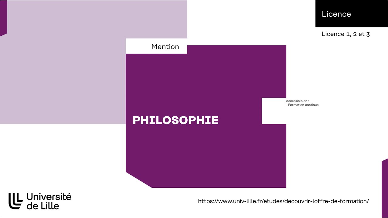 Licence Philosophie