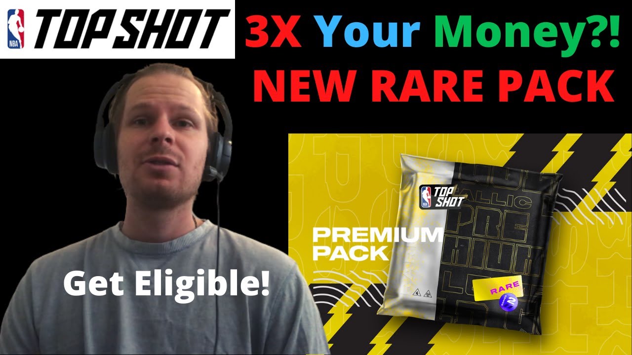 TRIPLE Your Money on this RARE Pack! NBA Top Shot How to GET ELIGIBLE!