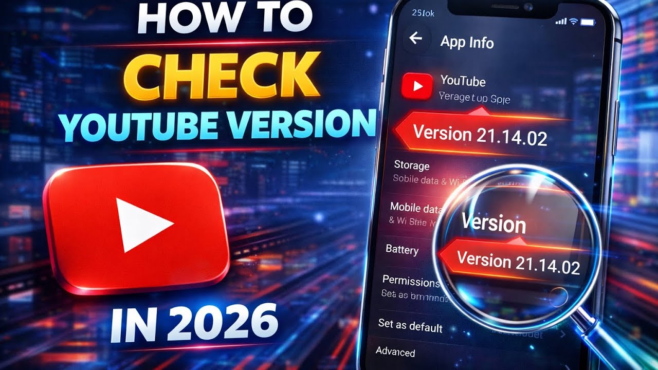 How To Check YouTube Version (2026) | Find App Version on Android & iPhone
