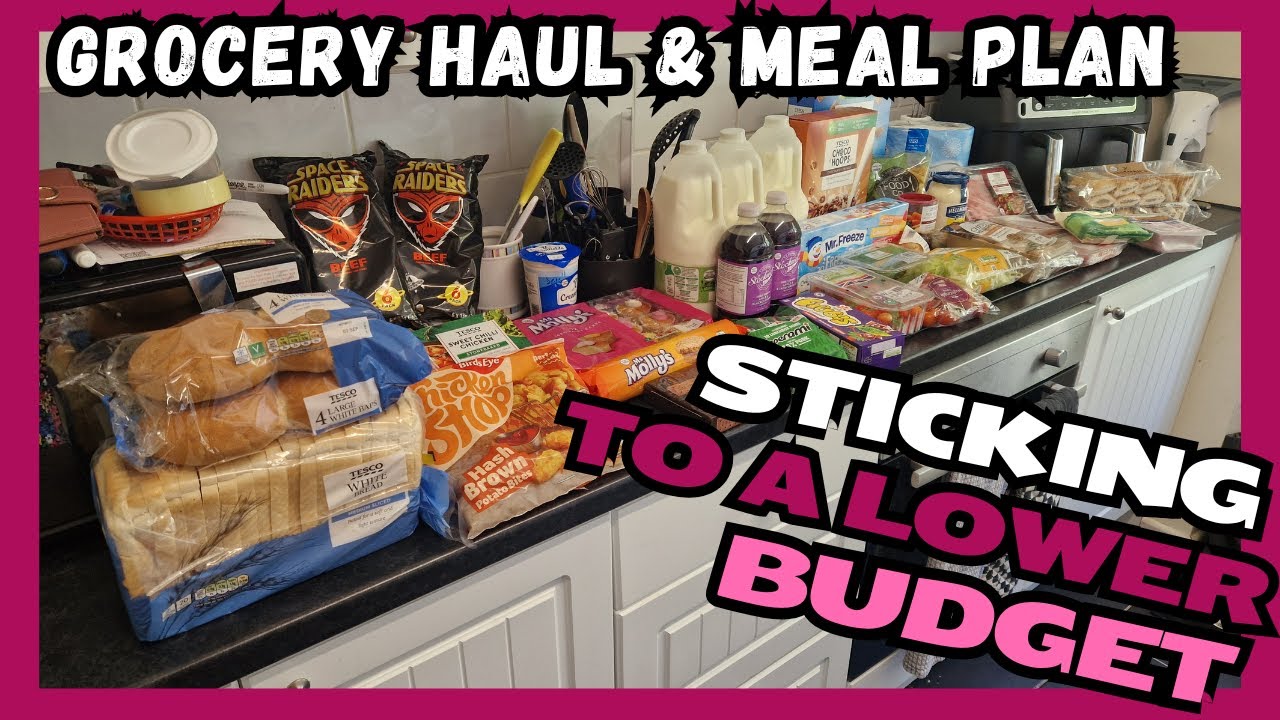Can We Stick to £55 or Under A Week for Groceries? Low Spend September #groceryhaul #budgetfriendly