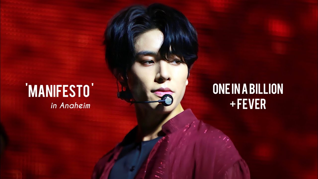 221003 엔하이픈 제이크 ENHYPEN 'MANIFESTO' in Anaheim - One in a Billion & Fever 4K 직캠 Jake focus fancam