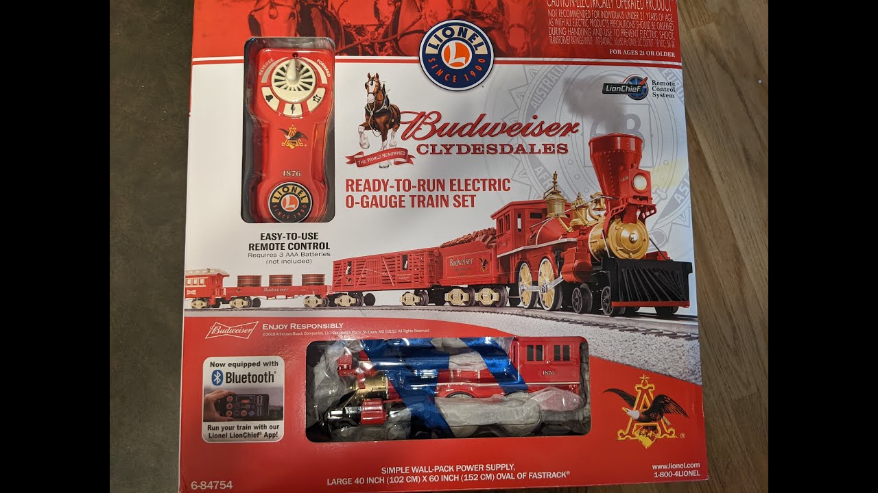 Lionel Budweiser Clydesdales Set