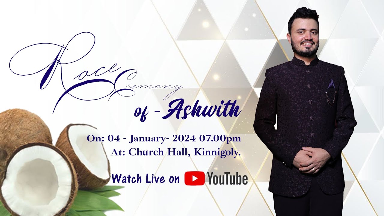 ROCE CEREMONY OF ASHWITH  ||  LIVE STREAMING || 04 JANUARY 2024