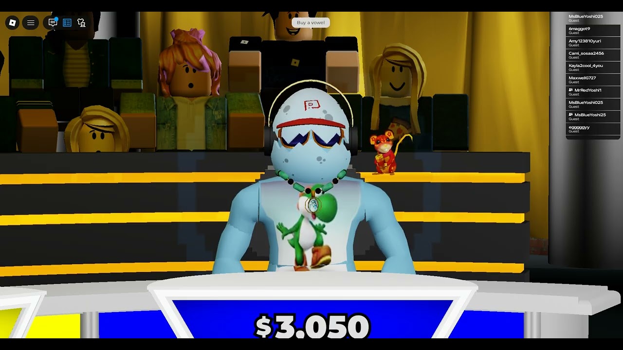 Wheel Of Fortune Roblox - 25 Days Of Wheel Episode #21 Part 1 (Tape Date December 21, 2025)