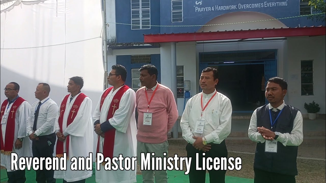 Reverend and Pastor Ministry License || 4th Convention Program at Chamukedima, Nagaland 2026 || 