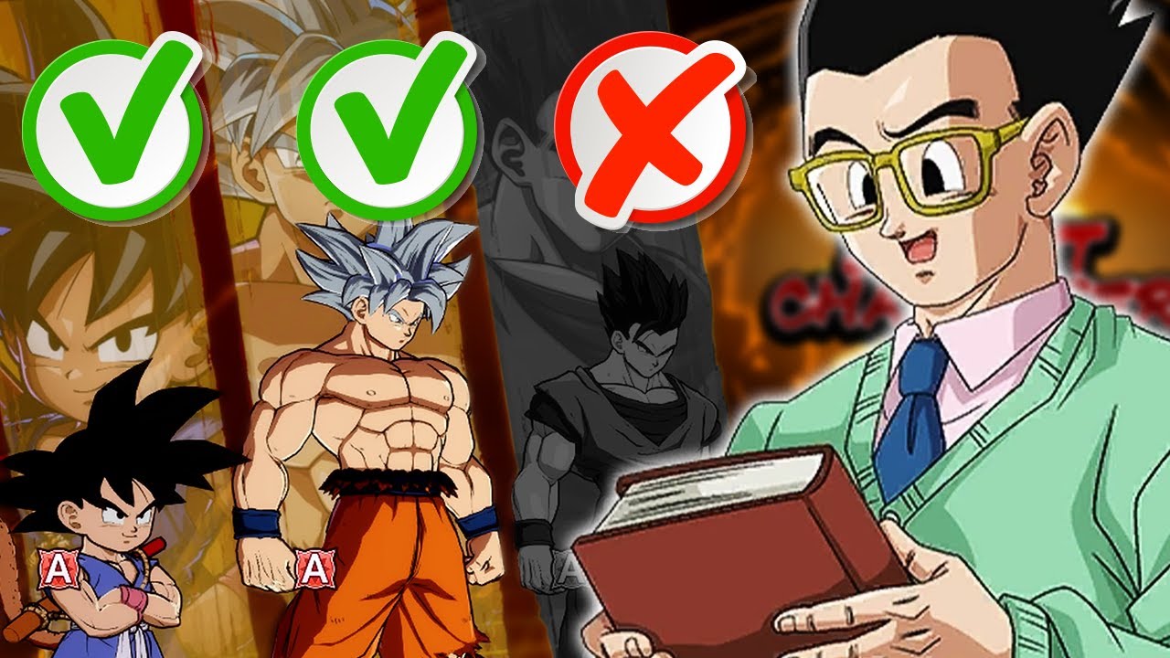 THREE EASY STEPS to build your Dragon Ball FighterZ team