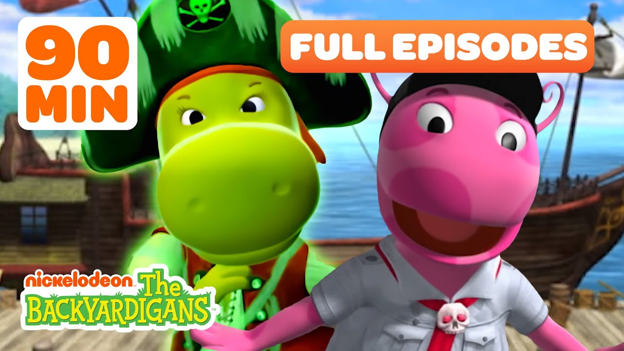 Uniqua Goes to Pirate Camp & Finds a Ghost! + MORE Full Episodes! w/ Tasha | The Backyardigans