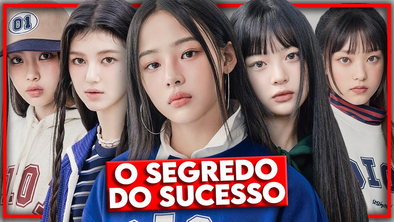 O SEGREDO DO SUCESSO DO NEWJEANS