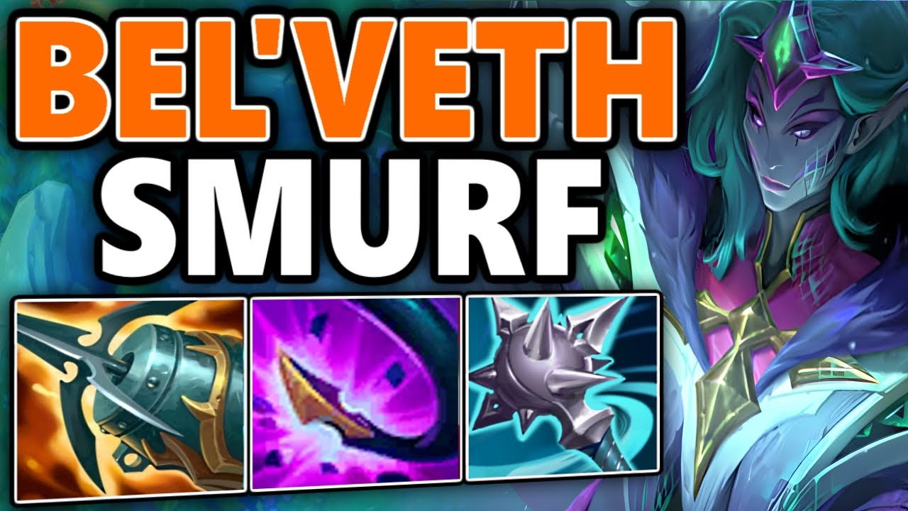 70% WIN RATE Bel'veth Jungle TAKES on LOW ELO ( Master Tier ) while SMURFING | Bel'veth Gameplay