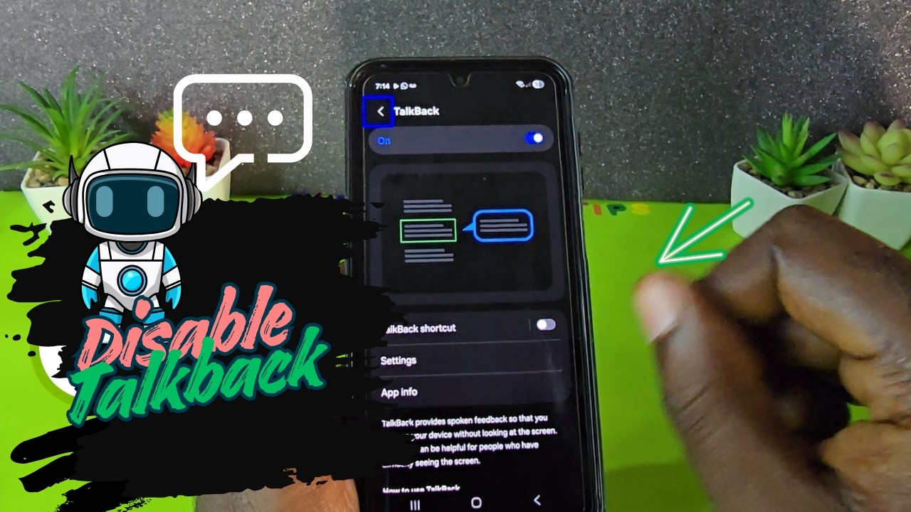How to Turn off Talkback on Samsung A16