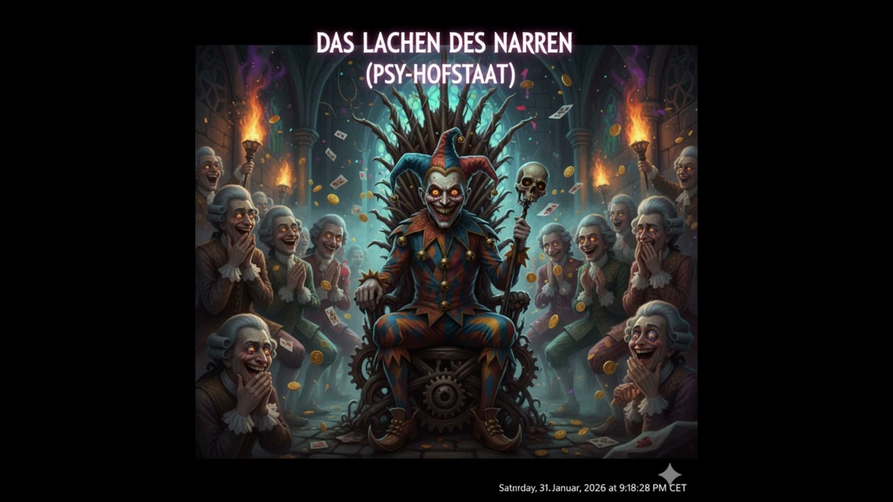 „DAS LACHEN DES NARREN (PSY HOFSTAAT)“