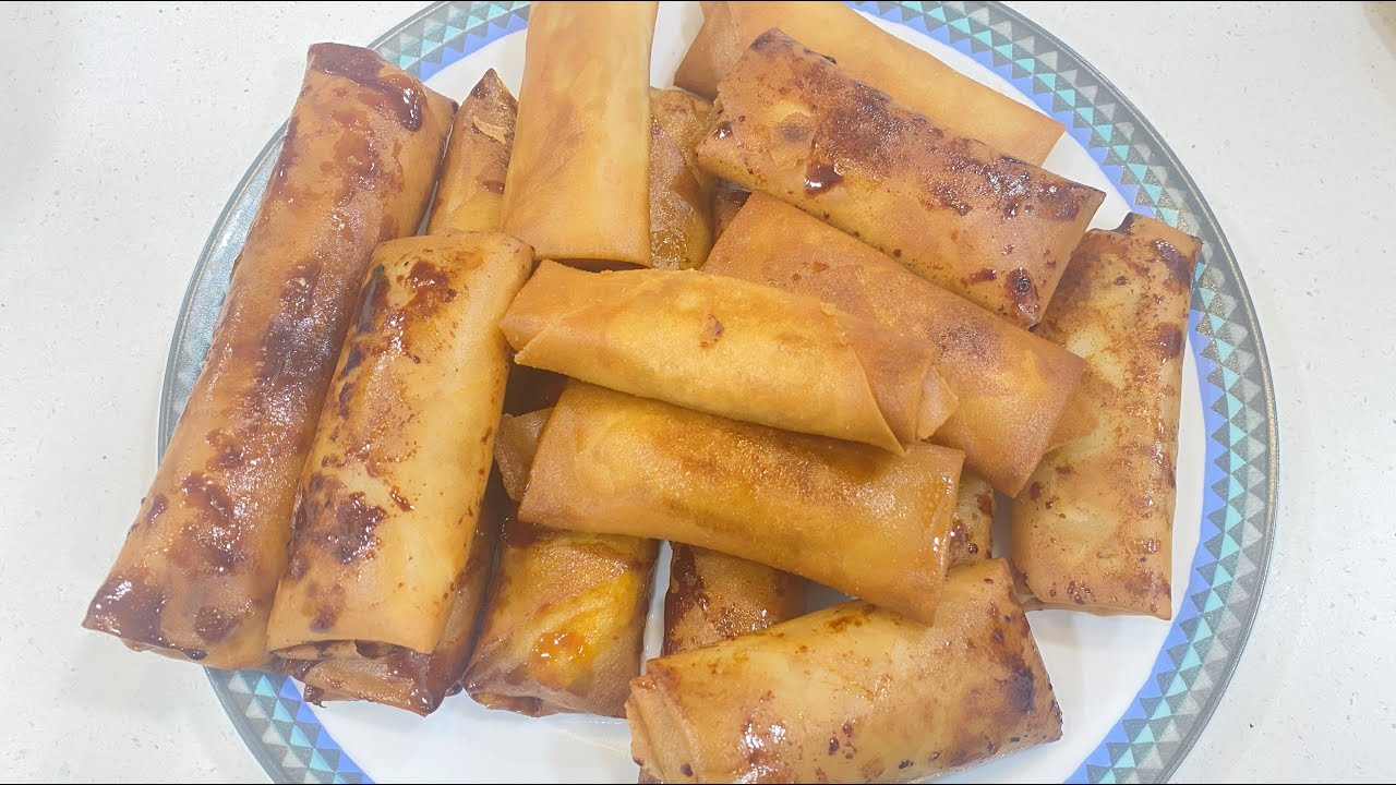 Turon | Filipino Banana Spring Rolls Recipe