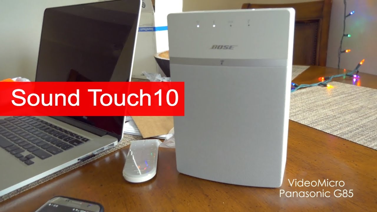 Bose SoundTouch 10 — настройка беспроводной акустики