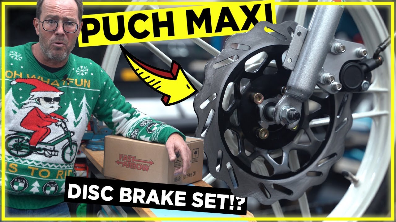 Puch Maxi mit neuem SCHEIBENBREMSEN KIT!? Puchshop