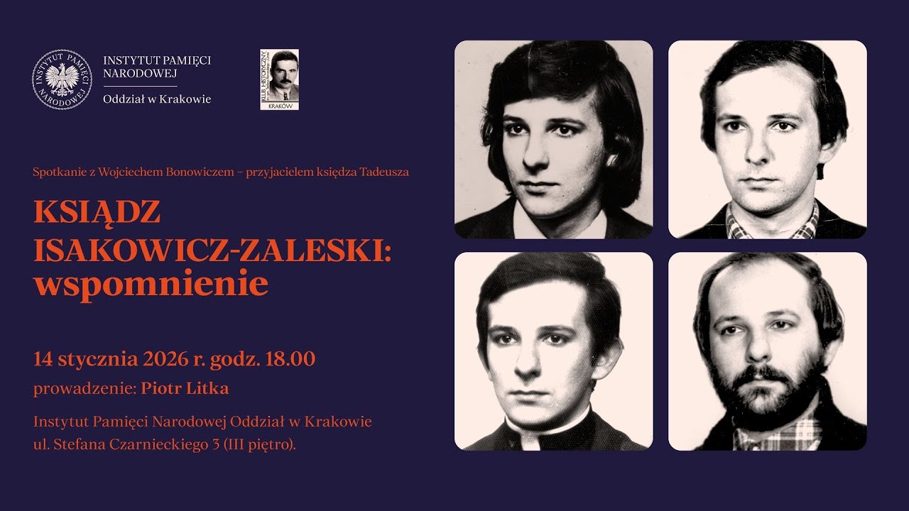 Klubu im. Grota. Ks. Tadeusz Isakowicz-Zaleski – wspomnienie