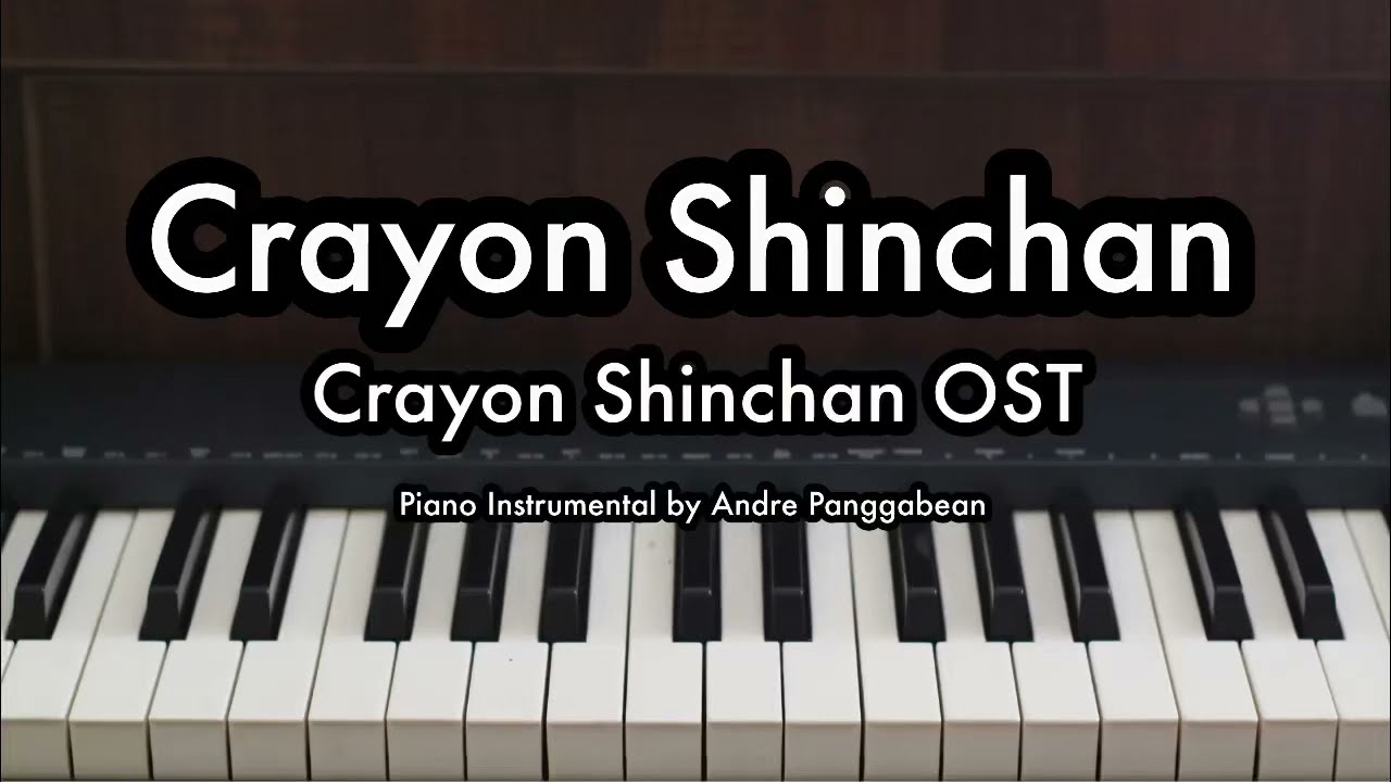 Crayon Shinchan | Piano Karaoke by Andre Panggabean
