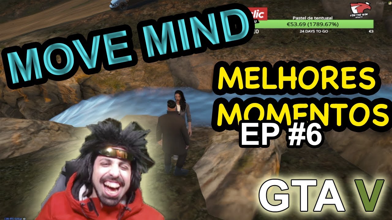 MOVE MIND - MELHORES MOMENTOS GTA V | #6 - HÉLDER FAZ MÚSICA PARA A LOLA