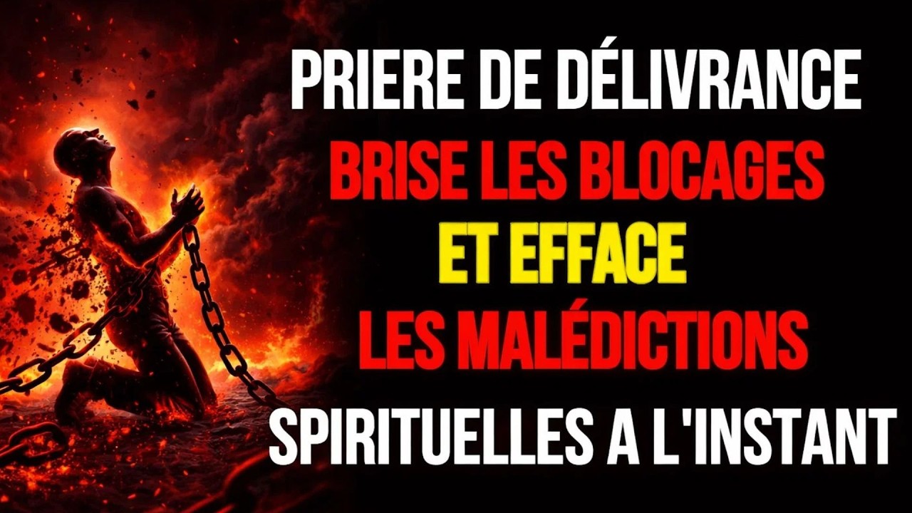 🔴 URGENT : Le Sang de Jésus BRISE tes blocages MAINTENANT ! ⛓️🔥