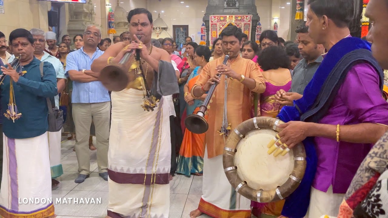 #arumugasamy #darshanam  #thiruvizha Day 7 I #kpkumaran #nadhaswaram I London Sri Murugan I 11.08.23
