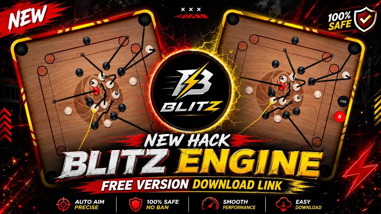 NEW HACK BLITZ ENGINE FREE VERSION DOWNLOAD LINK 😱 #carrom #carrompool