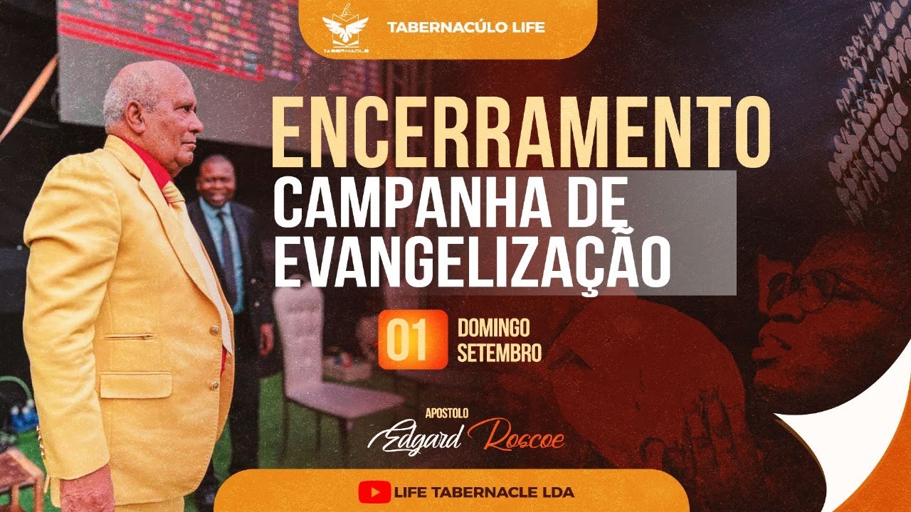 4º DIA CAMPANHA DE EVANGELIZAÇÃO (EDGAR H. ROSCOE) | CINE ÁFRICA LUANDA | 01-09-2024
