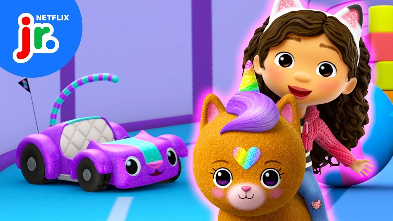 Kico's Obstacle Course 🌈😻 Gabby&rsquo;s Dollhouse | Netflix Jr