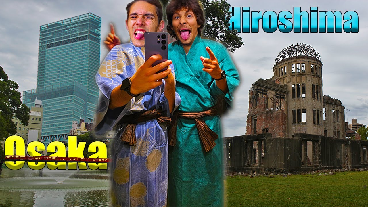 Immersion au 🇯🇵japon🇯🇵 Épisode 1 direction Osaka et Hiroshima !