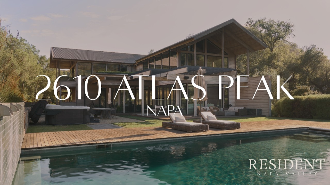 Inside a 31-Acre Napa Valley Estate | Luxury Home Tour in Atlas Peak