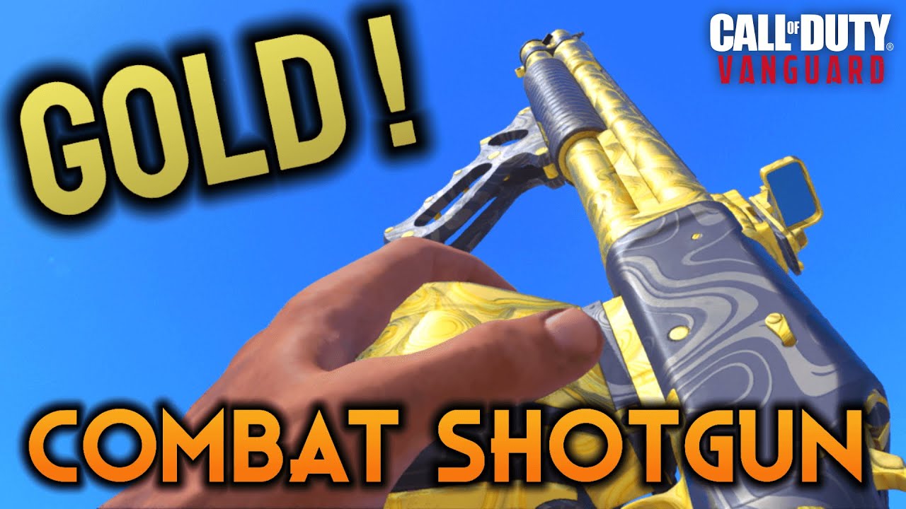 CRAZY OP COMBAT SHOTGUN SETUP! Gold Combat Shotgun Unlocked! (COD Vanguard)