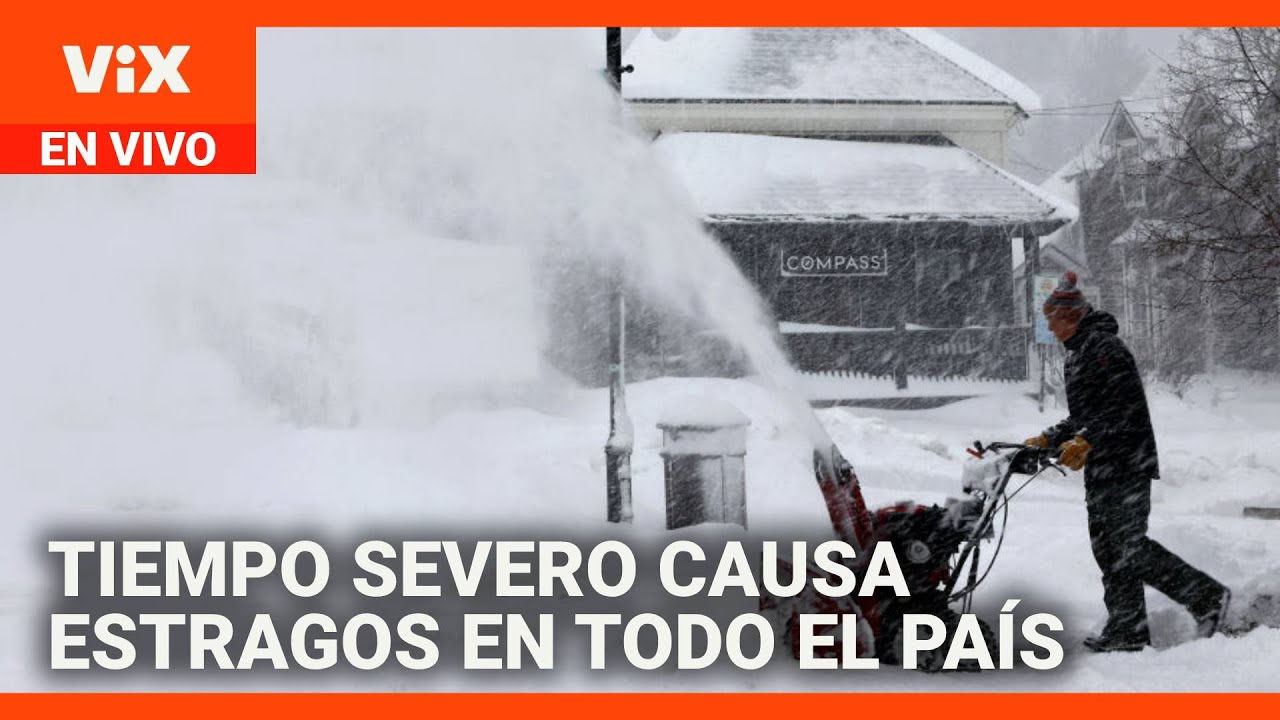 Tormentas de nieve, incendios y fuertes vientos: mal clima azota a EEUU | La Voz de la Mañana