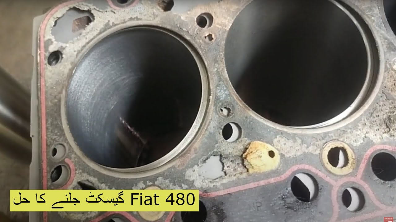 Fiat 480 Gasket burning Solution - NBAE