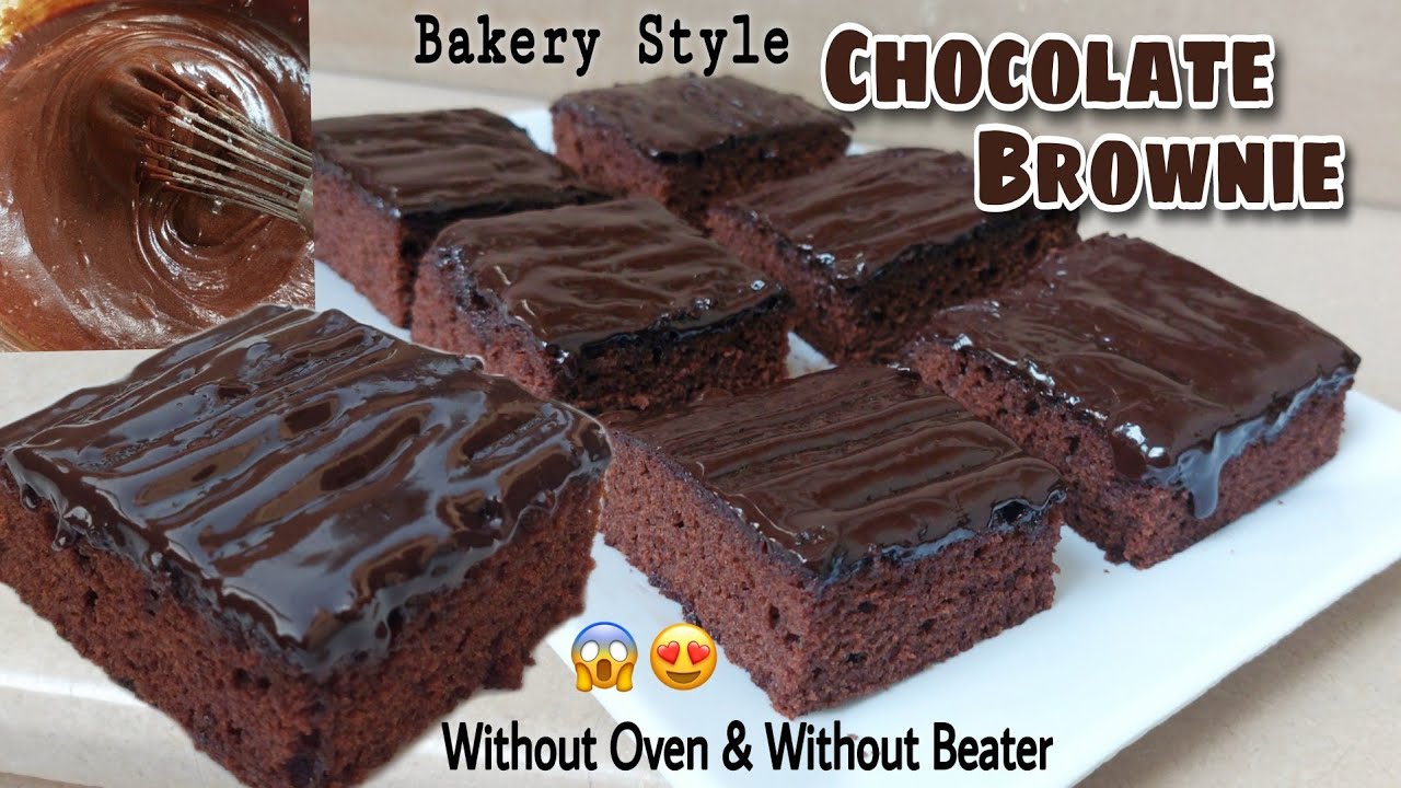 Chocolate Cake Recipe without Oven & Beater  | Chocolate Brownie Recipe | Hadia Shafaq